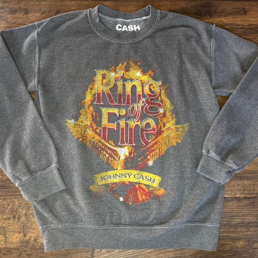 Ring-of-fire Women's Grey Sweatshirt